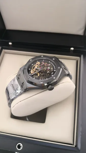 Aud. Pgt Royal Offshore Skeleton Preto - Imagem 3