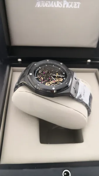 Aud. Pgt Royal Offshore Skeleton Preto - Imagem 4