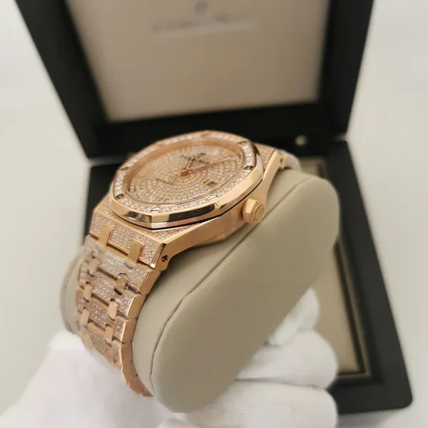 Aud. Pgt Royal Oak Rose Cravejado - Imagem 3