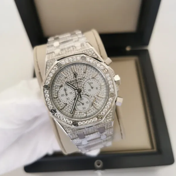 Aud. Pgt Royal Oak Chronograph Prata