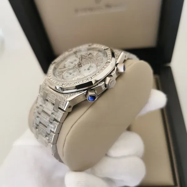 Aud. Pgt Royal Oak Chronograph Prata - Imagem 3