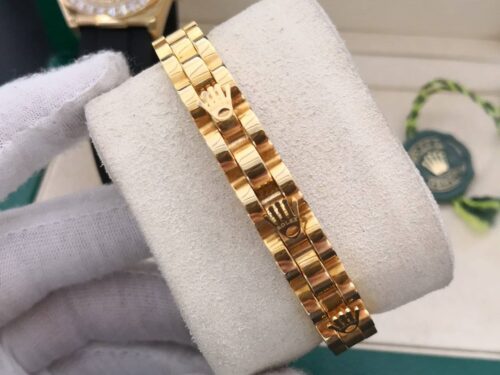 PULSEIRA ROLEX DOURADA