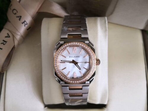 Relógio Bvlgari Octo Cravejado
