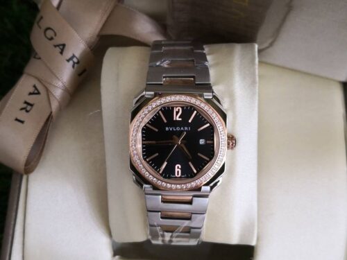 Relógio Bvlgari Octo Cravejado