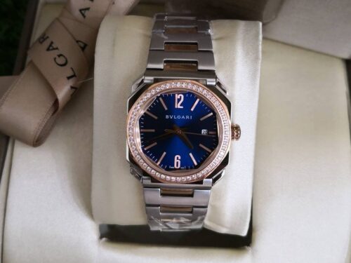 Relógio Bvlgari Octo Cravejado