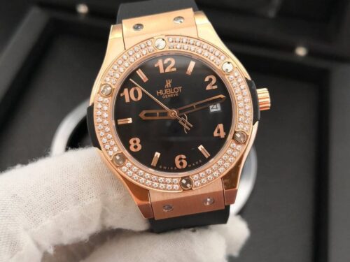 Relógio Hublot - Big Bang Preto Cravejado II
