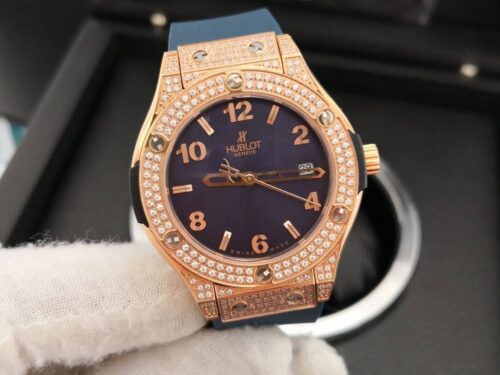 Relógio Hublot - Big Bang Azul Cravejado II