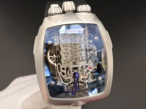 Relógio Bugatti Chiron Tourbillon