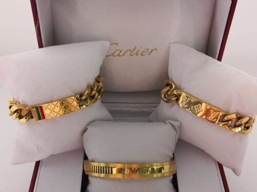PULSEIRA GUCCI/ARMANI/LOUIS VUITTON