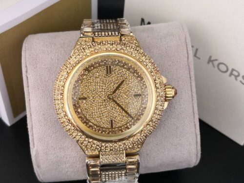 Michael Kors Gold Camile Crystal Encrusted – MK5720