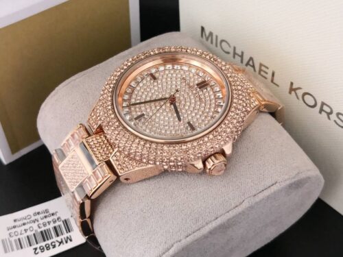 MK Gold Camile Crystal Encrusted – MK5862
