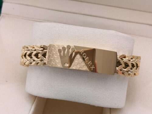 PULSEIRA ROLEX DOURADA