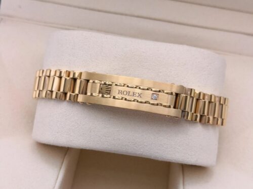 PULSEIRA ROLEX DOURADA