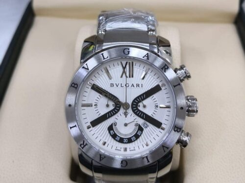 Relógio Bvlgari Iron Man SD38S - Silver