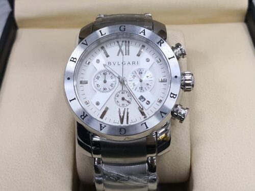 Relógio Bvlgari Iron Man SD38S - Silver