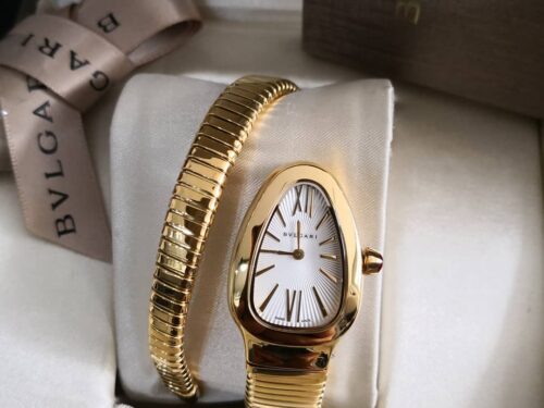 Relógio Bvlgari Serpenti Dourado