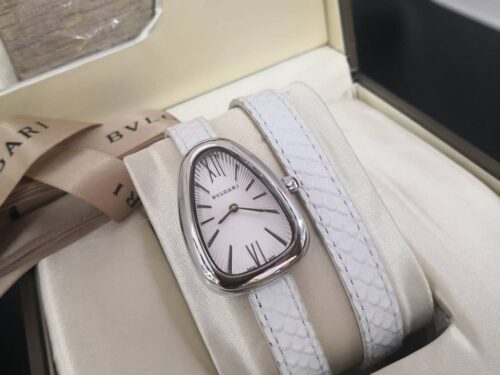 Relógio Bvlgari Serpenti Branco