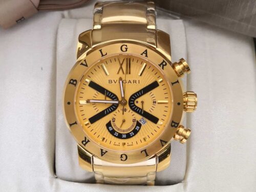 Relógio Bvlgari Iron Man SD38S - Gold