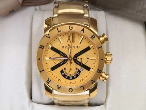 Relógio Bvlgari Iron Man SD38S - Gold