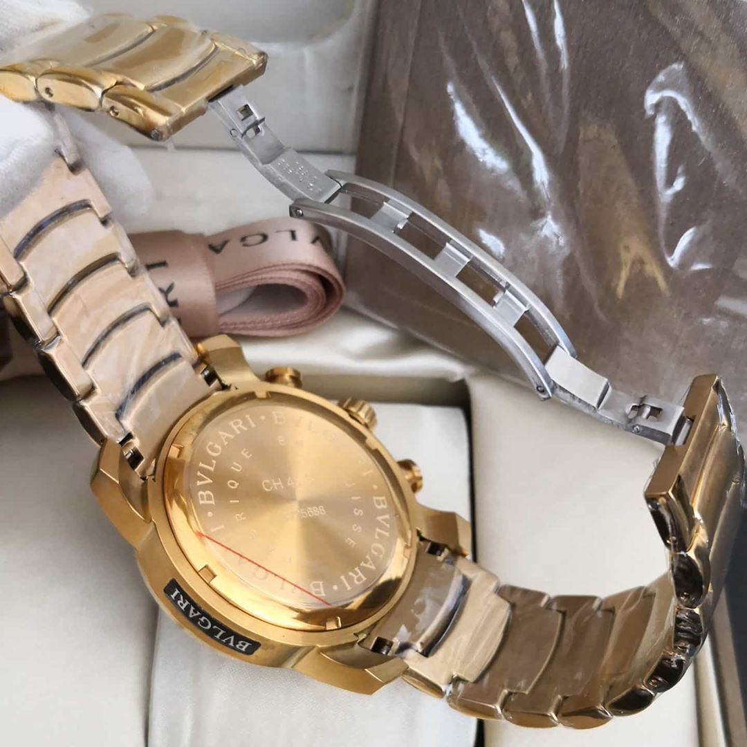 Relógio Bvlgari CH 45 - Gold White - Imagem 4