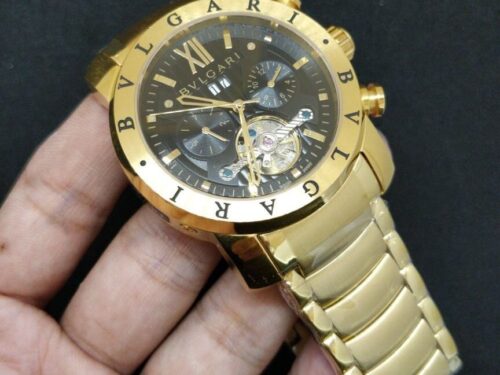 Relógio Bvlgari Iron Man - Gold