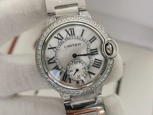 Relógio Cartier Ballon Bleu Pedras