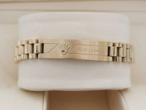 PULSEIRA ROLEX DOURADA