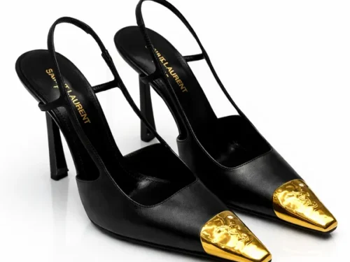 Sandália Slingback Saint Laurent