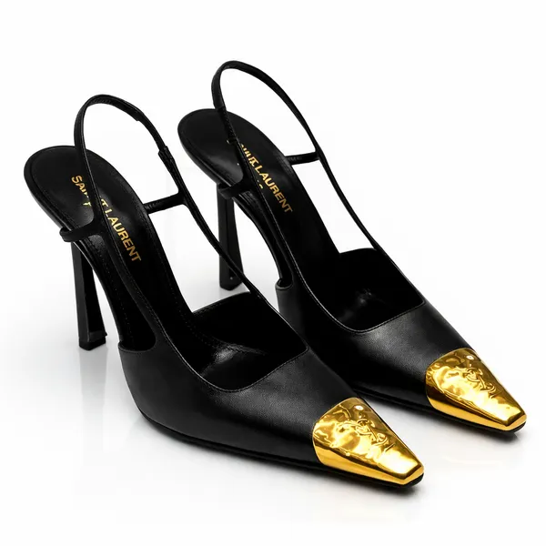 Sandália Slingback Saint Laurent