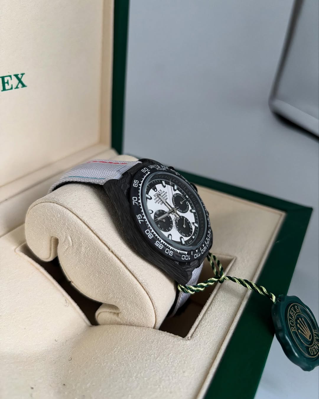 Relógio Rolex Daytona Fibra de Carbono DiW - Imagem 2