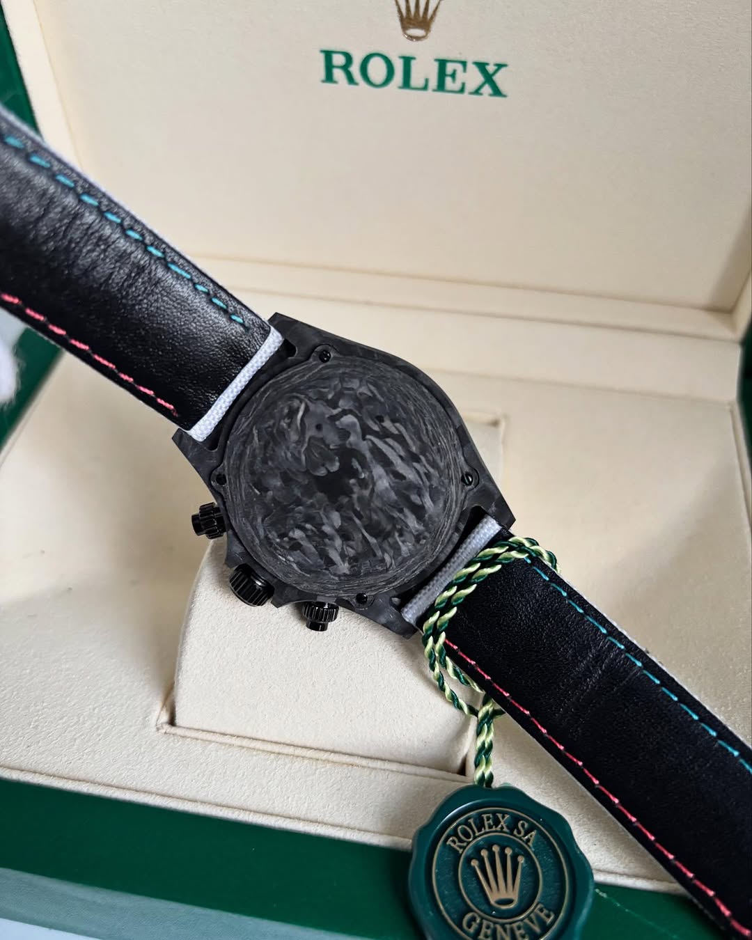 Relógio Rolex Daytona Fibra de Carbono DiW - Imagem 4